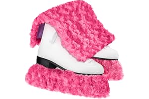 RoundFunny Ice Skate Blade Covers,Winter Skate Guards Figure Hockey Blade Cover for Girls Boys Winter Gift
