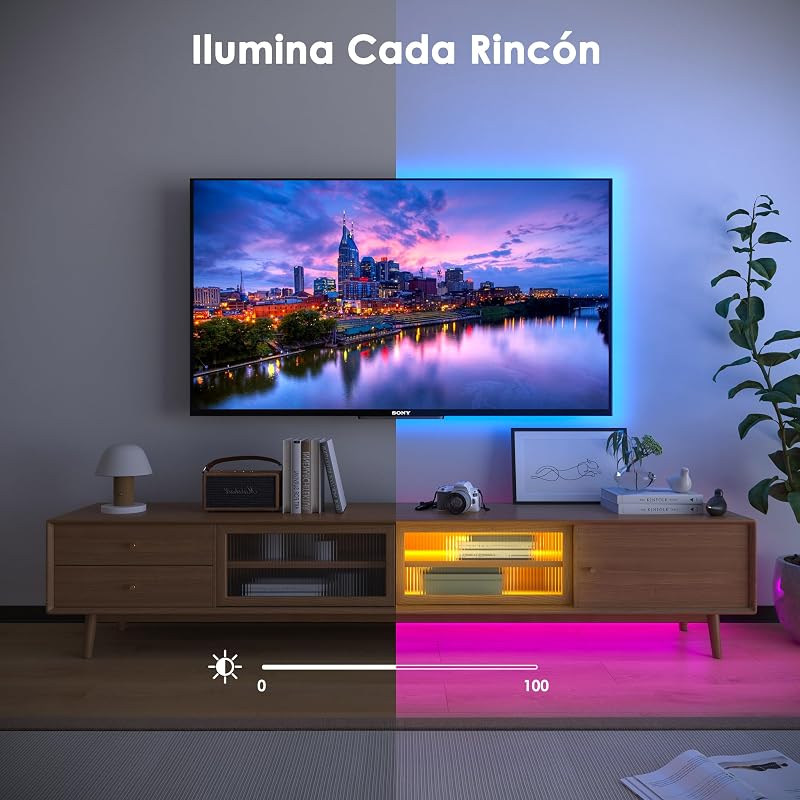 Tira LED 5m, RGB Luces LED 5m, 150 LED, LED 5m, 30 LED/Metro