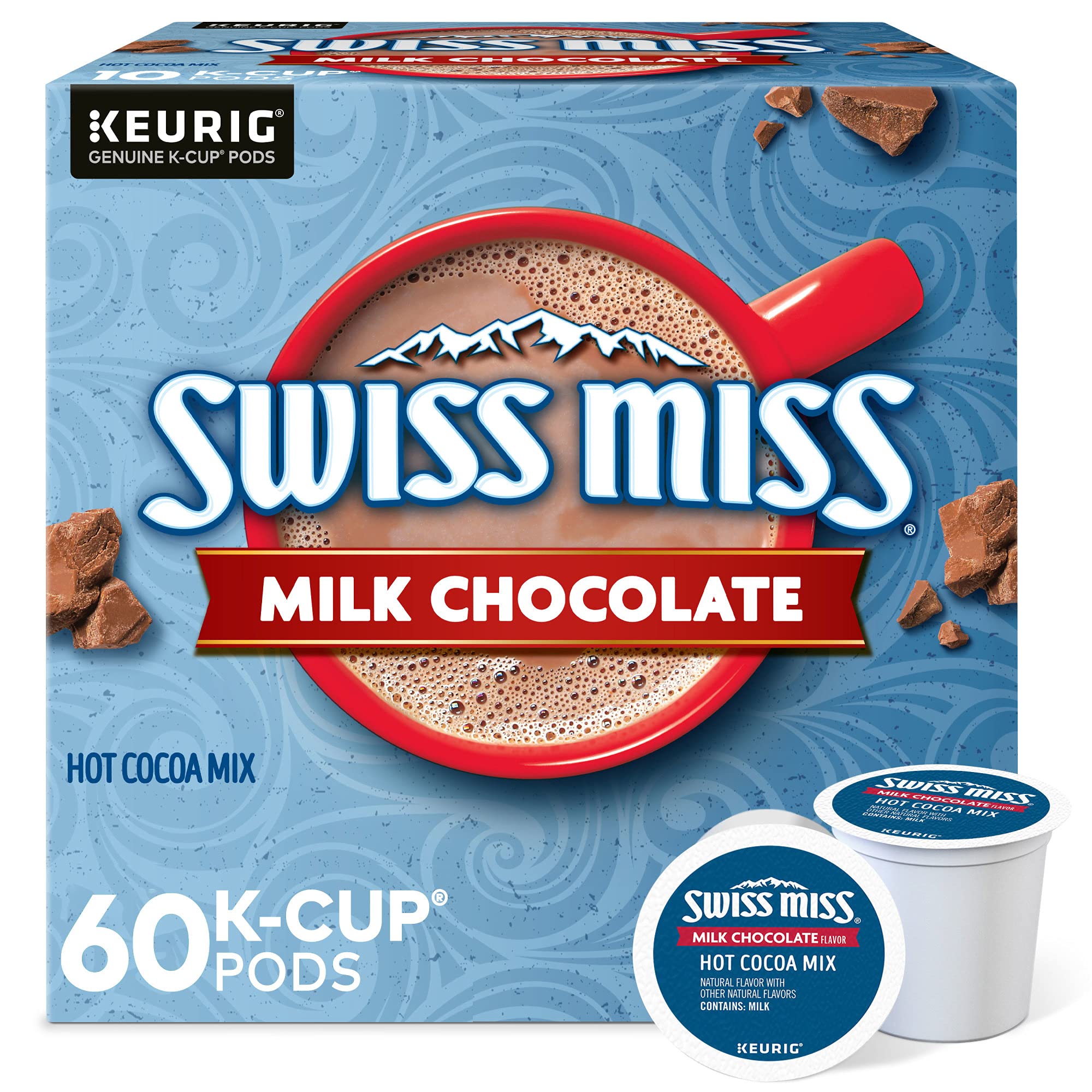 Swiss Miss Milk Chocolate Hot Cocoa, Keurig