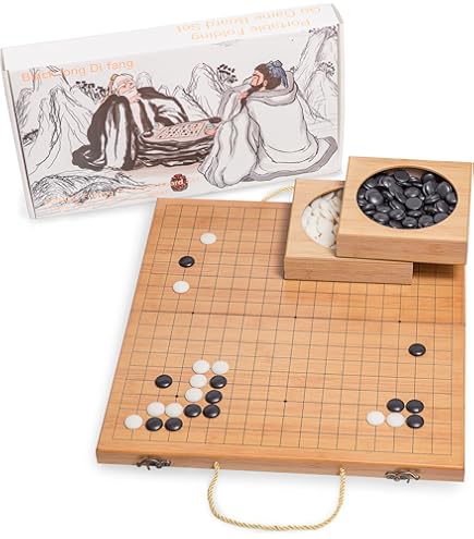Amazon.com: Go Masters - Entry-Level Go Set - Wood Board (13x13