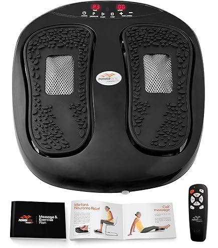 Amazon.com: Foot Massager Vibrating Platform with Rotating Acupressure for Feet and Legs with Remote Control Included by Bluestone (Black) : Health & Household Amazon.com: Foot Massager Vibrating Platform with Rotating Acupressure for Feet and Legs with Remote Control Included by Bluestone (Black) : Health & Household