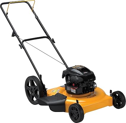 Amazon Com Poulan Pro Pr550n22sh 22 Inch Briggs Stratton 550 Series Gas Powered Side Discharge Mulch Lawn Mower With High Rear Wheels Walk Behind Lawn Mowers Garden Outdoor