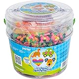 Perler Fuse Activity Bucket for Arts and Crafts, 8500 Beads, One Size
