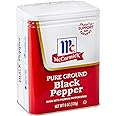 McCormick Pure Ground Black Pepper, 6 oz