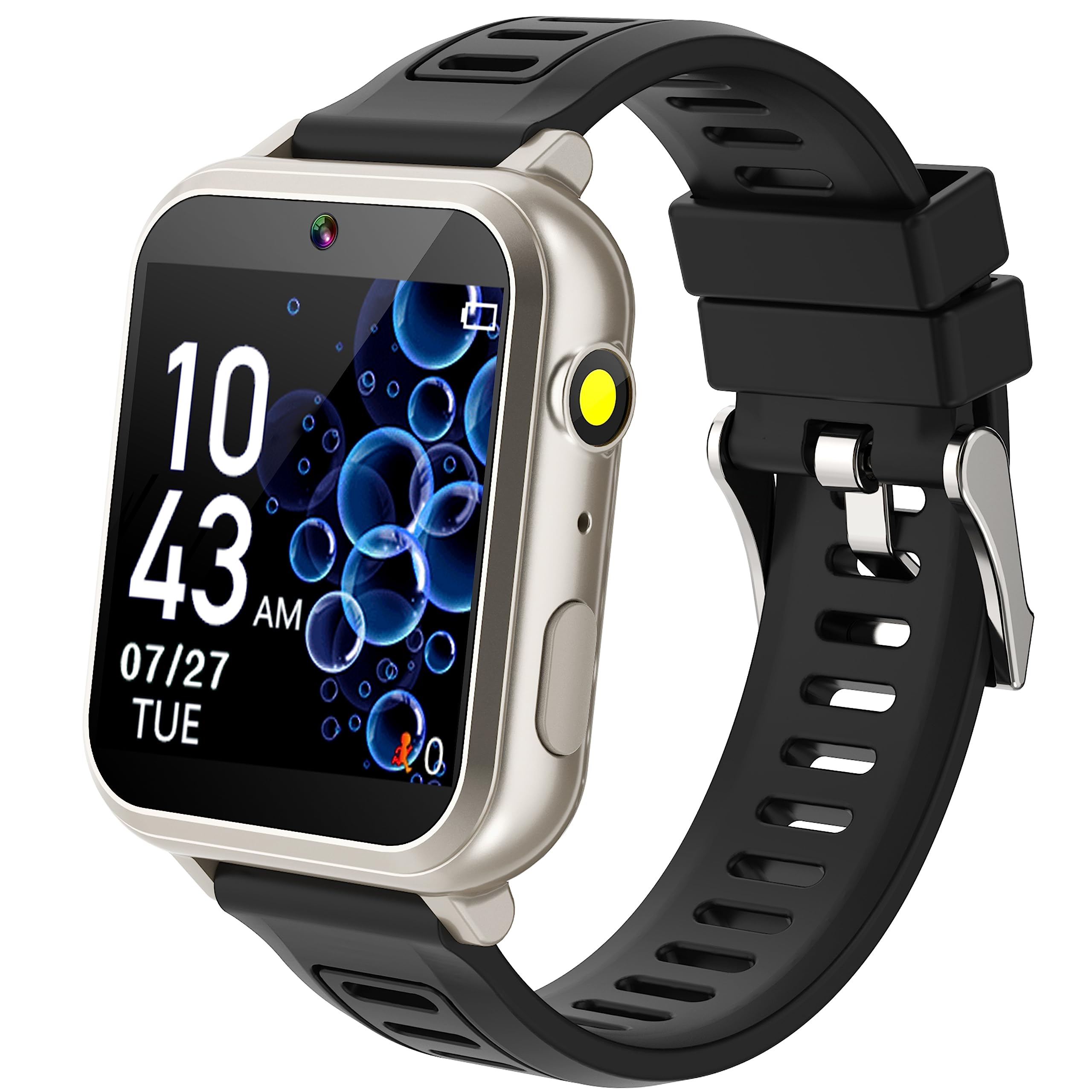 Sedzofan Kids Game Smart Watch with 24 Puzzle Games HD Touch Screen Camera Video Music Player Pedometer Alarm Clock Flashlight 12/24 hr Kids Watches Gift for 4-12 Year Old Boys Girls Toys for Kids