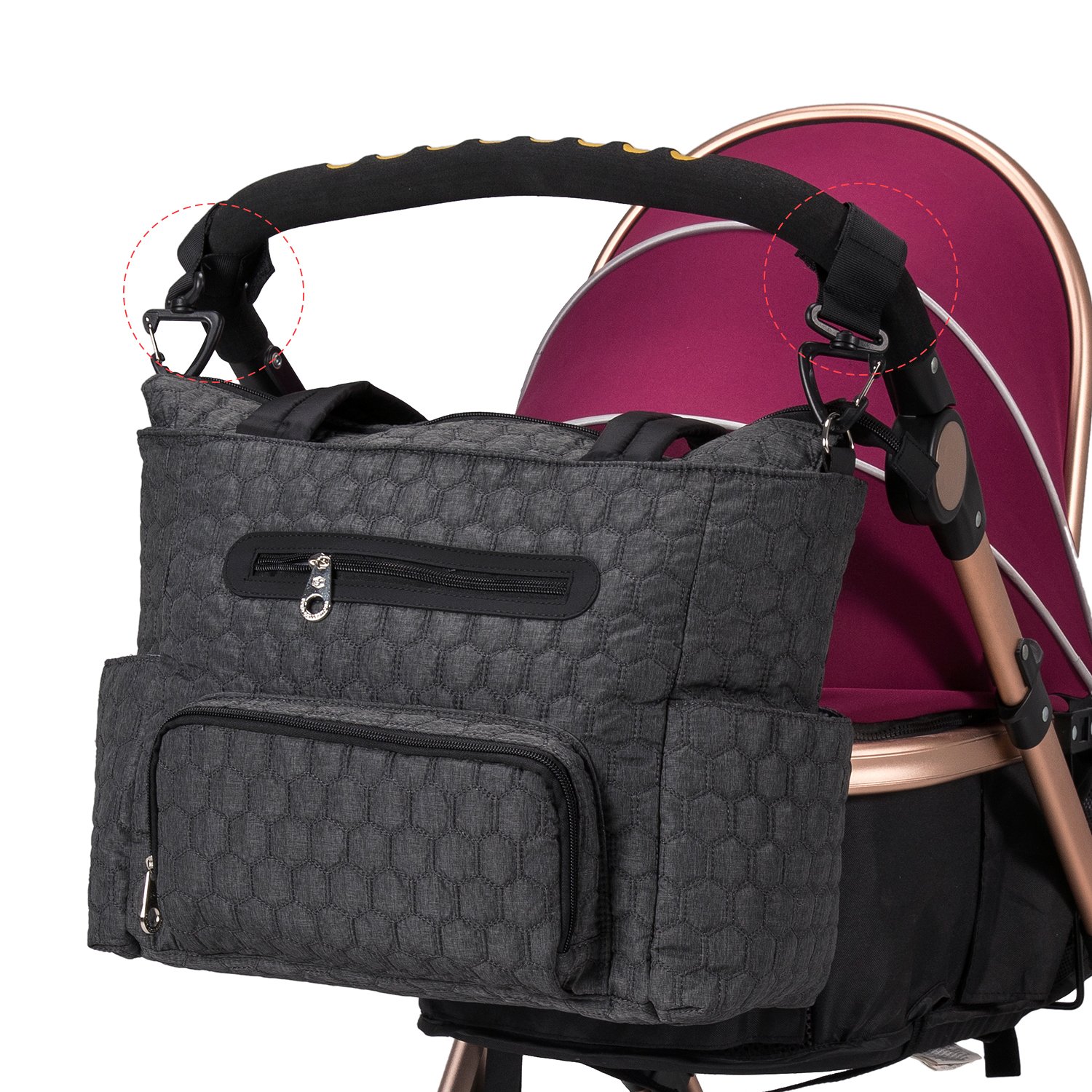 soho grand central diaper bag