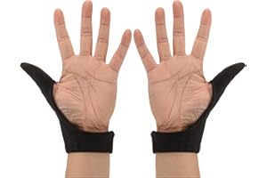 OTUUZ Adult Thumb Guard Habit Thumb Breaker Thumb Cover Thumb Glove to Help Stop Skin Picking Thumb Sucking and Hair Pulling (Black)