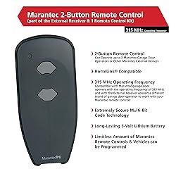 Marantec External Receiver with Remote Control
