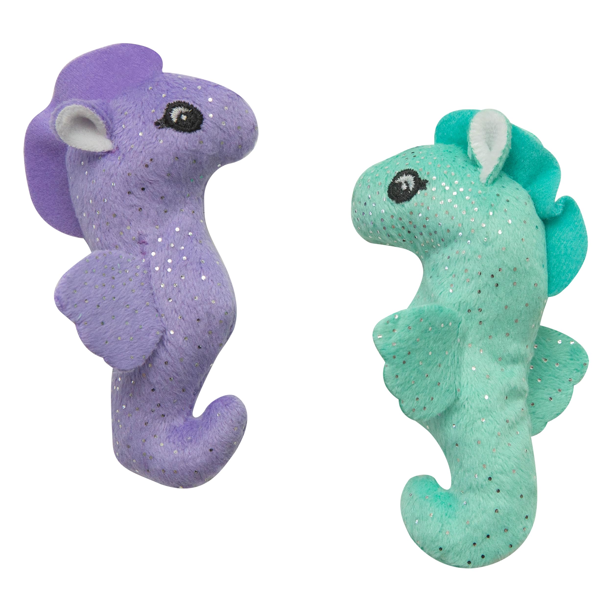 Snugarooz Kitty Seahorse, Eco-Friendly Catnip Toys, Bite Resistant Chew Toys for Cats, Indoor & Outdoor Use