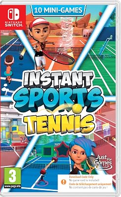Instant Sports Tennis Nintendo Switch Code de Téléchargement Uniquement. Ne contient pas de cartouche de jeu !