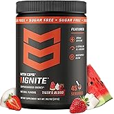 MTN OPS Ignite Energy Powder, Zero Sugar, Tiger's Blood | Sugar Free, 200mg Caffeine, Nootropic Blend for Energy, Focus &amp; Endurance, L Arginine &amp; L Citrulline