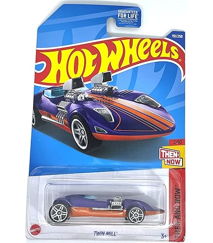 Amazon.com: Hot Wheels Exotics 3/10, Dark Blue Twin Mill 194