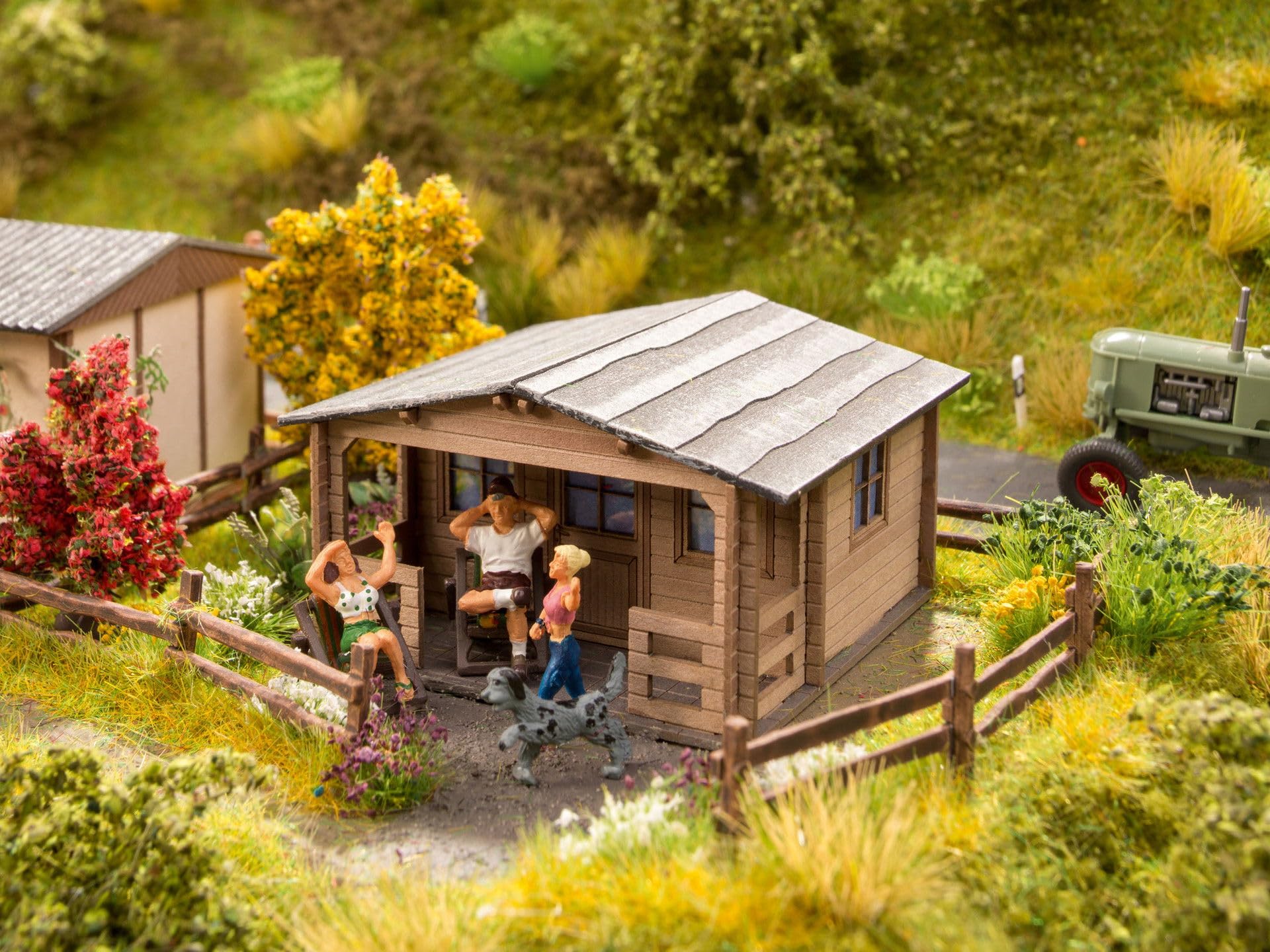 Noch 14361 Garden Plot Shed Landscape Modelling