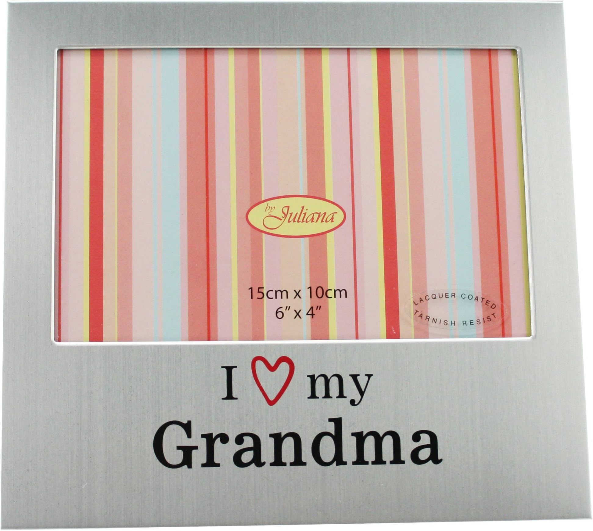 I Love My Grandma Photo Frame, 6" x 4", Gift