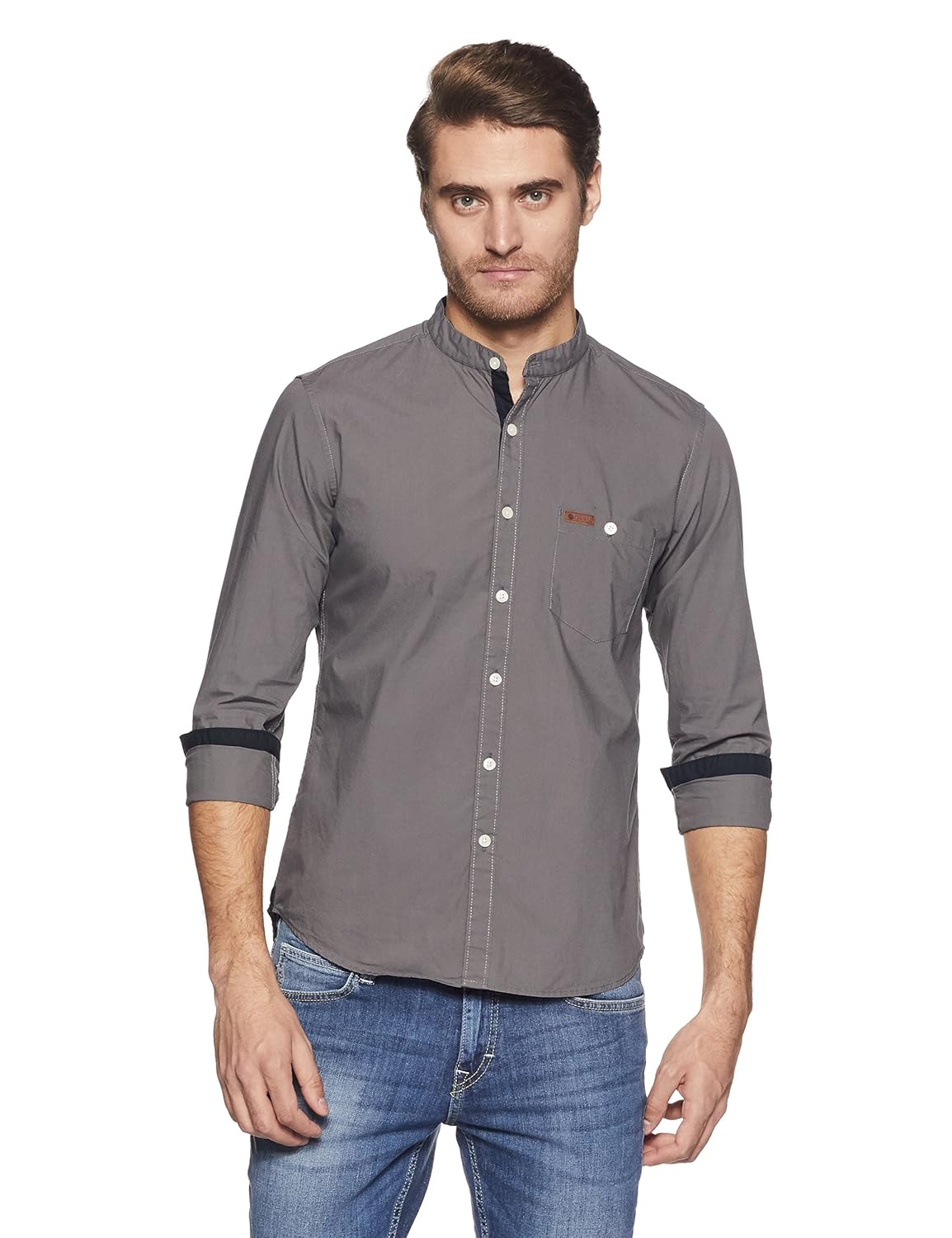 symbol amazon brand men's casual regular fit shirt