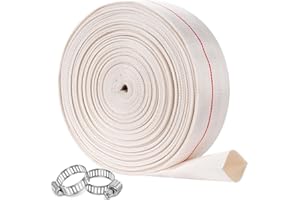 ZY-HOSETUBE Pool Backwash Hose 4” × 100 ft Heavy Duty PVC Water Discharge Hose General Purpose Flexible Reinforced Lay Flat Pump Drain Pipe for Water Transfer Applications (4in-100ft, No Leak)