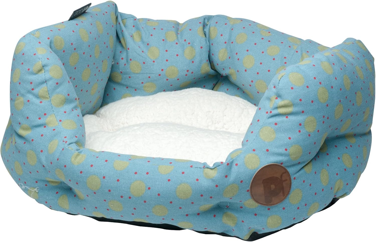 Petface Marine Spot Oval Dog Bed, Small Amazon.co.uk Pet Supplies