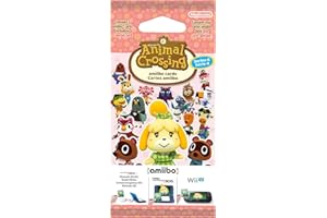 Animal Crossing Amiibo Cards Series 4 - Pack of 3 Cards