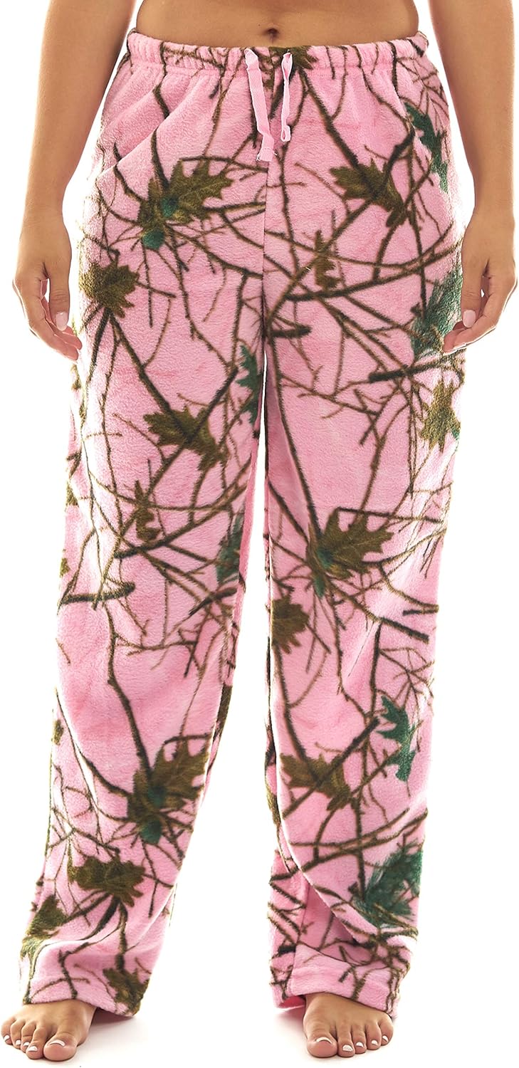 pink camo pajama pants
