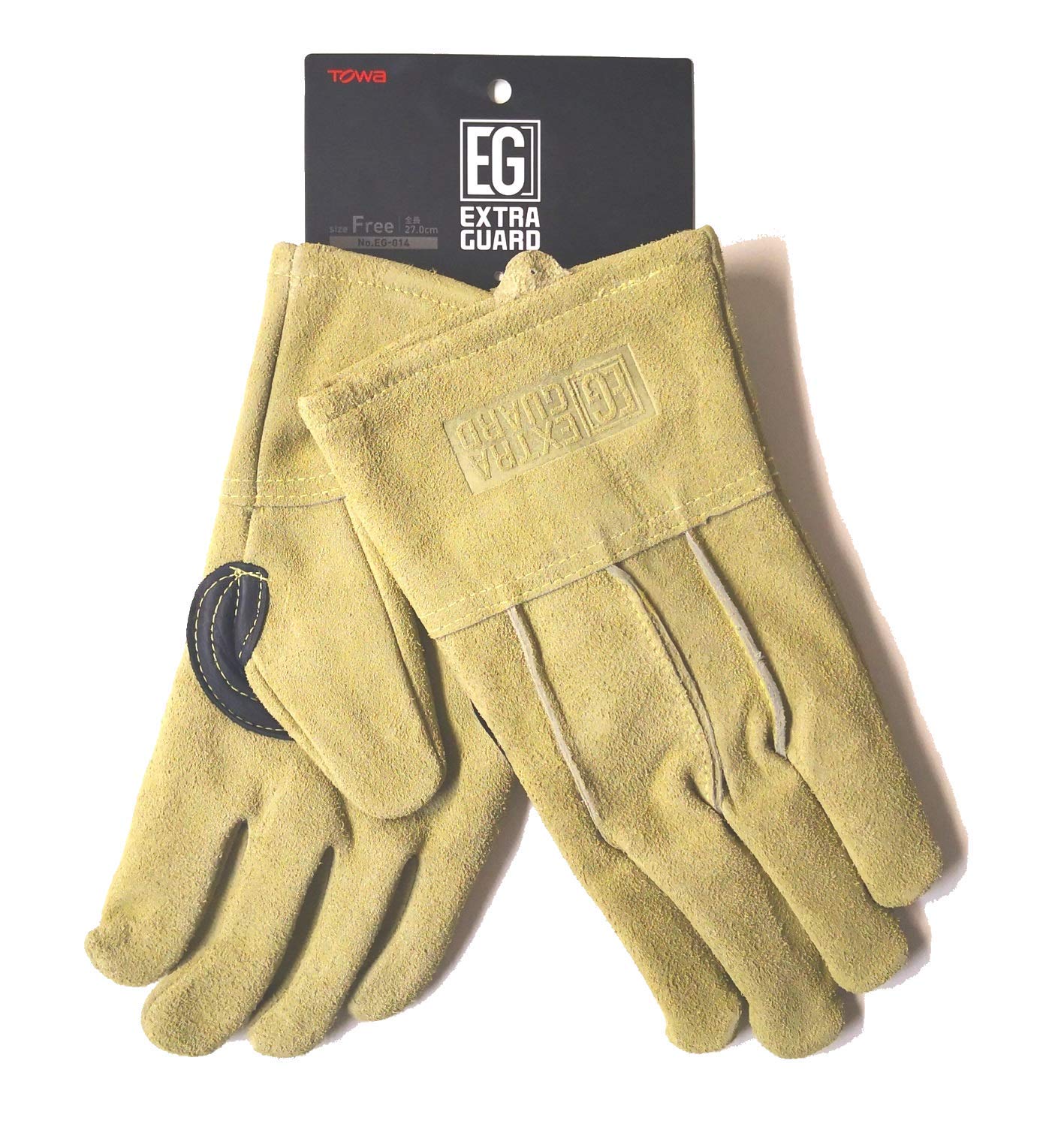 東和コーポレーション(Towa Corporation) EXTRAGUARD TAKIBI(SP) セミロングタイプ Fサイズ カーキベージュ 5本指タイプ EG-014商品画像