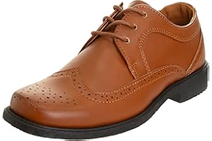 Josmo Boys Classic Comfort Dress Wing-Tip Oxford Shoe (Toddler, Little Kid, Big Kid)