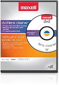 Maxell DVDLC DVD Lens Cleaner Blue 190059: Dvd Lens Cleaner: Amazon.ca ...