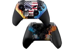 DreamController American Warriior X-box Elite Controller Series 2 Limited Edition Custom Elite Series 2 Controller for X-box One/Series X/S. with Advanced HydroDip Paint Technology(Not Just Skin)