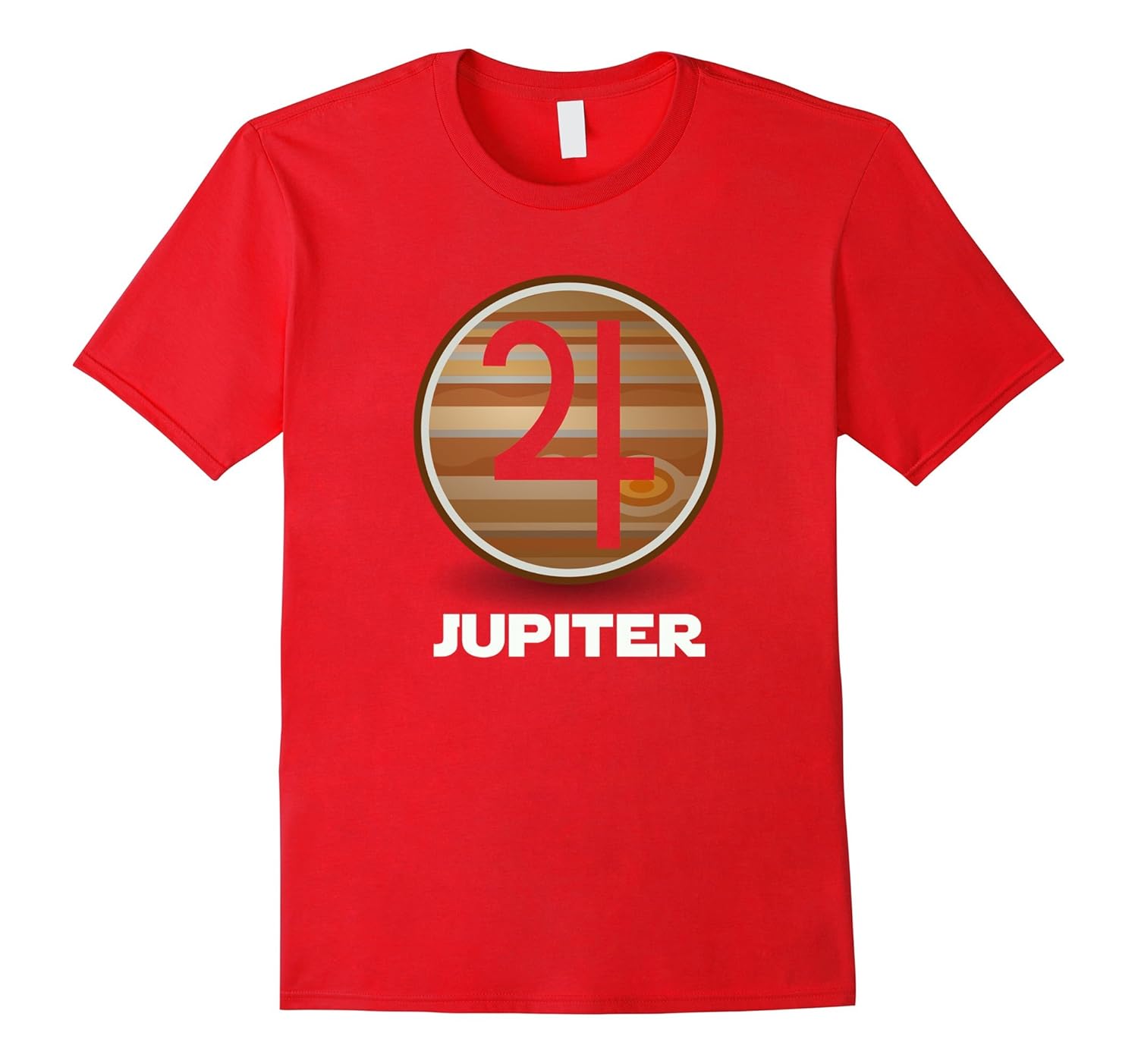 JUPITER PLANET WITH SYMBOL T-SHIRT 2017-ANZ