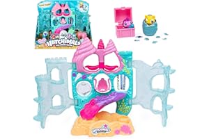 Hatchimals CollEGGtibles, Coral Castle Fold Open Playset with Exclusive Mermal Character (Amazon Exclusive Set), Girl Toys, Girls Gifts for Ages 5 and up