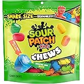 SOUR PATCH KIDS Chews Soft &amp; Chewy Candy, Share Size, 8.12 oz
