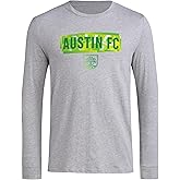 adidas Mens Austin Fc Long Sleeve Pre-Game T-Shirt