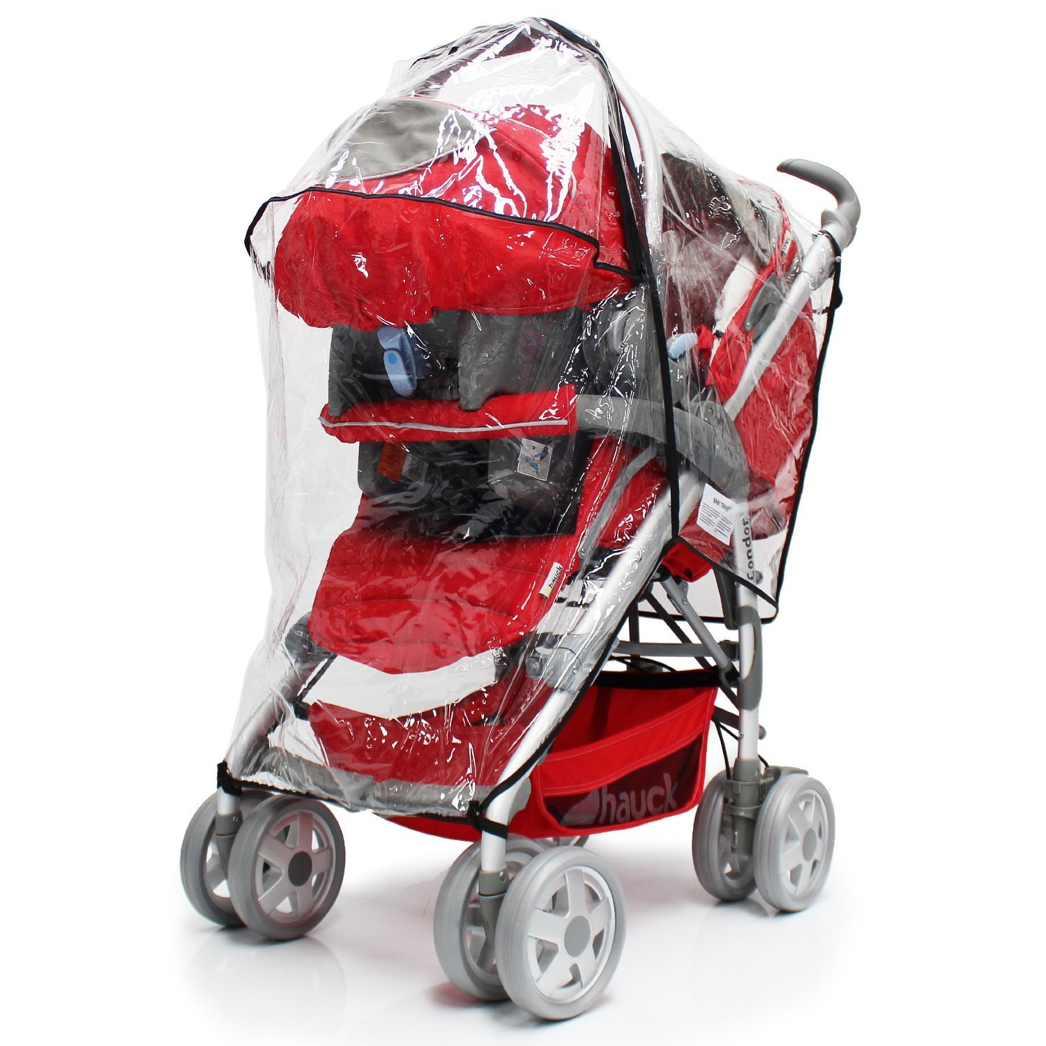 cuggl elm twin pushchair raincover