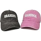 Enodtter Embroidered Hats for Uncle Auntie Grandpa Grandma Mama Mini