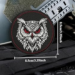 Tactical Owl Patch Cute Hook and Loop Patch Armband