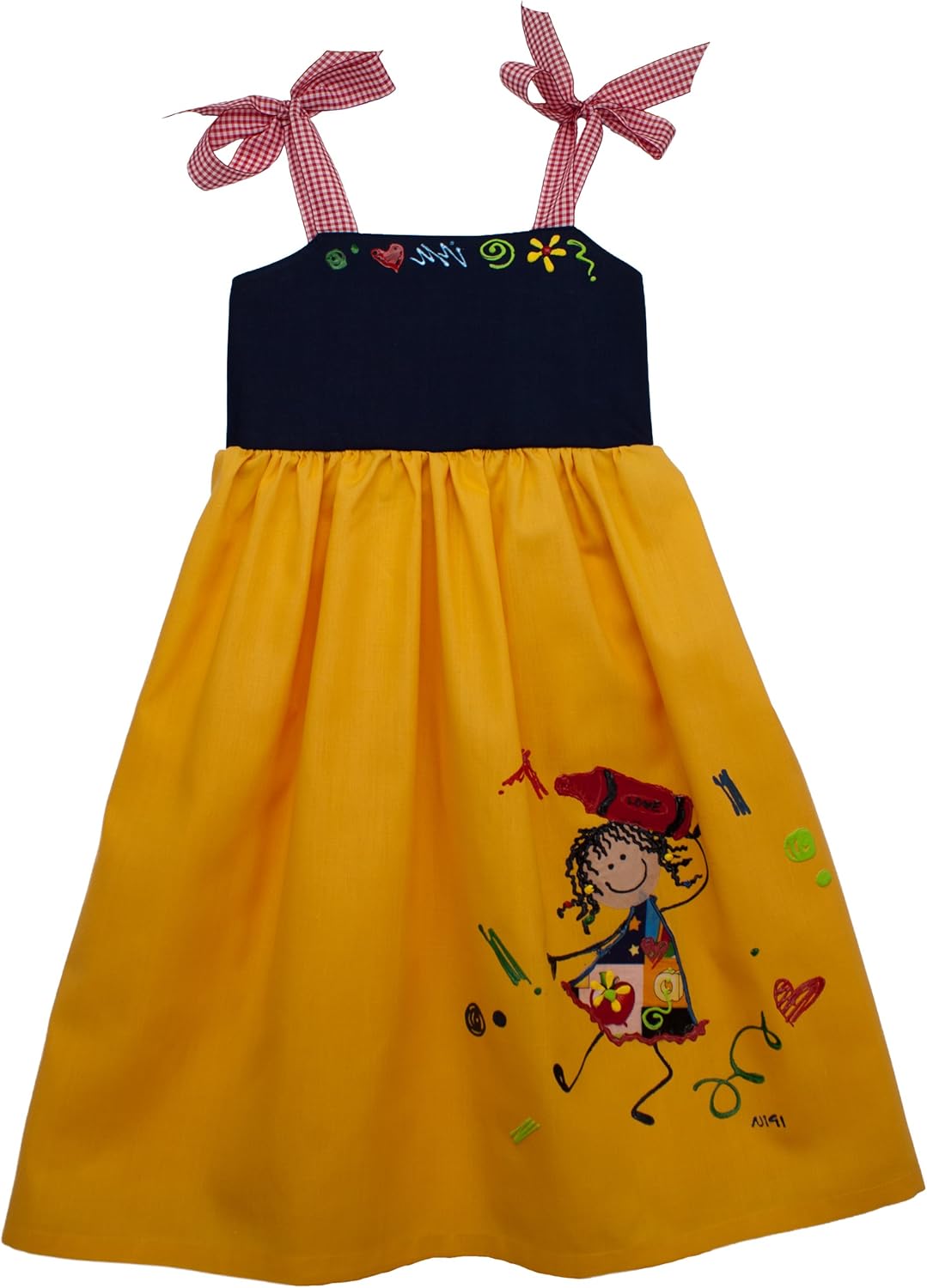 rainbow dress 4t