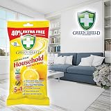 Harts Household Surface Wipes 12 Pack 70 Sheets Per Pack Kills 99.9 Bacteria view 5