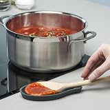 Zeal J149T Spoon Rest Dark Grey Silicone Non-Stick Kitchen Tool view 2