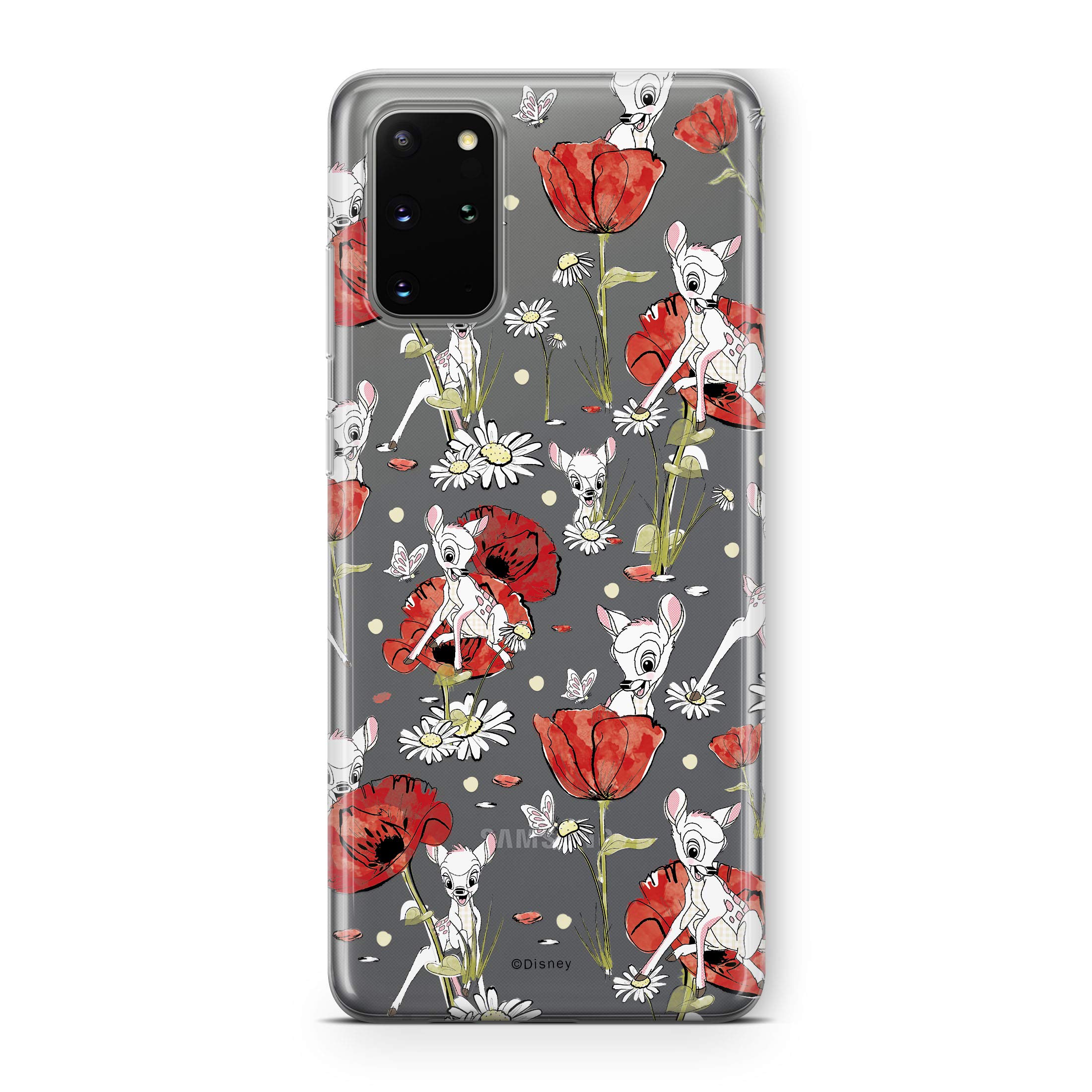 ERT GROUP mobile phone case for Samsung S20 PLUS / S11 original and officially Licensed Disney pattern Bambi 001 optimally adapted to the shape of the mobile phone, partially transparent