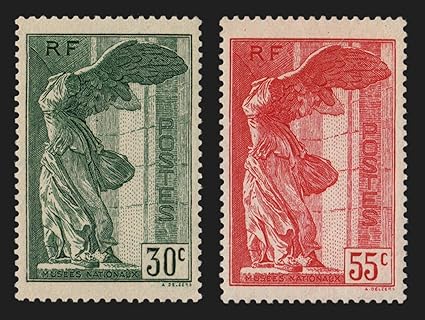 La Poste Timbres France Yvert N 354 355 Victoire De Samothrace Musee Du Louvre 1937 Serie Complete Neuf Sans Charniere Tb 1er Choix Amazon Fr Cuisine Maison