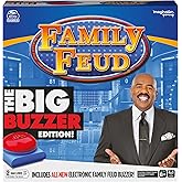 Spin Master Family Feud Big Buzzer Game, Amazon Exclusive &ldquo;Buzz in&rdquo; with The Electronic Buzzer Board Game for Hilarious Family Fun, Ages 8 and up