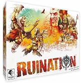 Kolossal Games Kolassal Games Ruination, Multi | Area Control and Civilization Strategy Game in Post-Apocalyptic Eurasia for Kids &amp; Adults, Ages 14+, 2-4 Players, 45-90 Mins