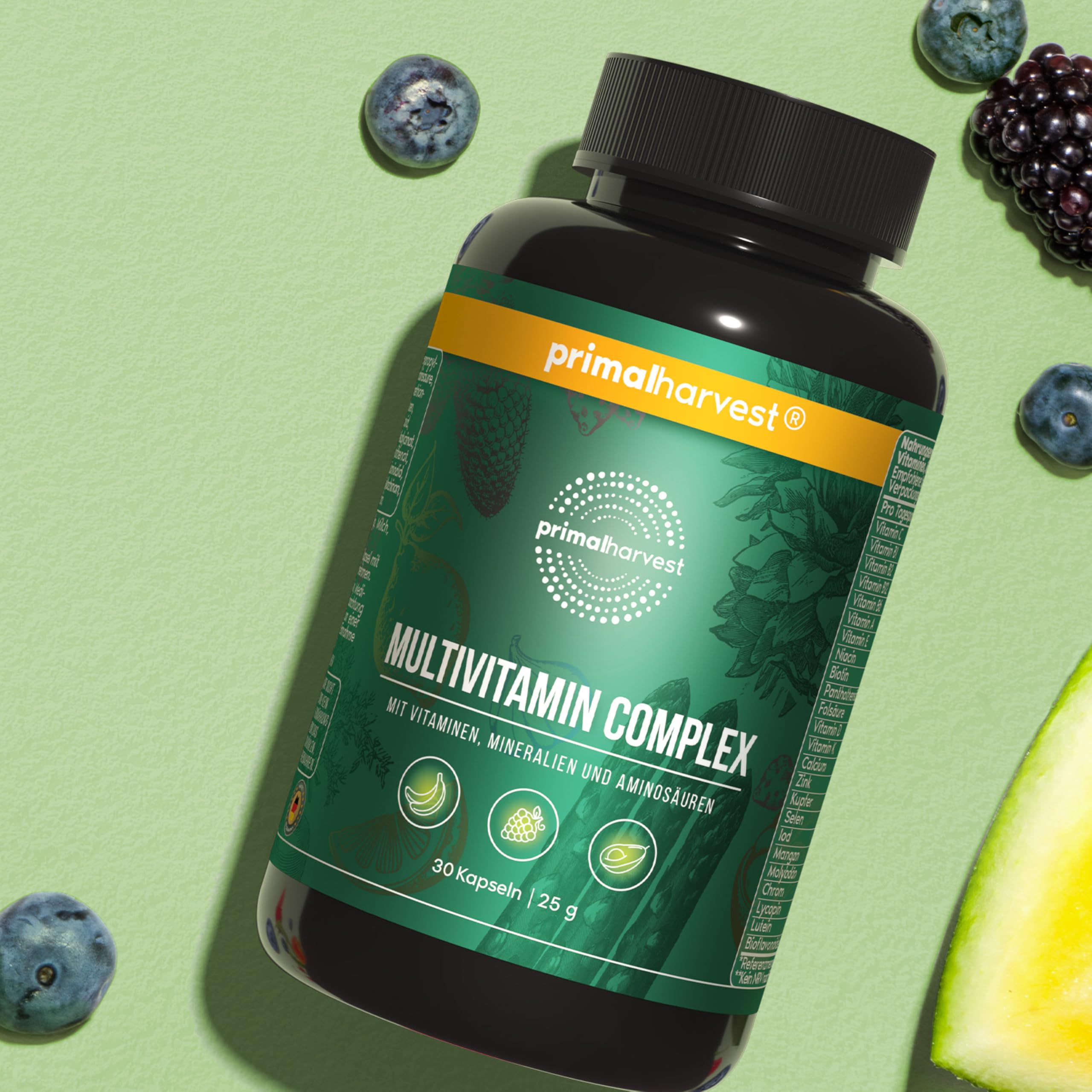 Primal Multivitamin – Tägliches Supplement, glutenfrei, vegetarisch 6