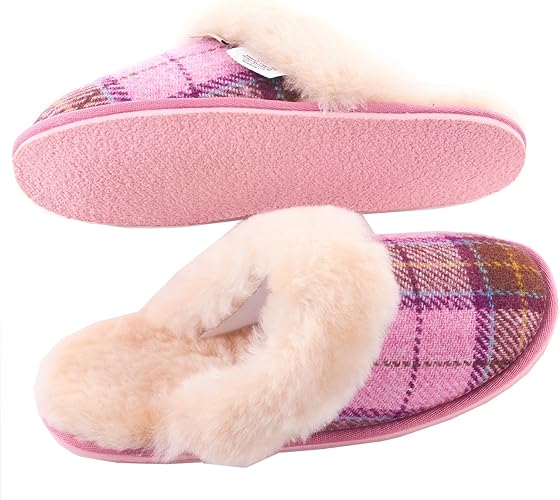 tweed slippers ladies