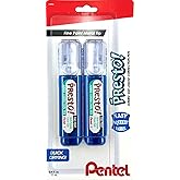 Pentel Presto Jumbo Correction Pen Fine Point, Metal Tip, 2-Packs (ZL31WBP2)