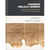 Learning Biblical Hebrew: Reading for Comprehension: An Introductory Grammar
