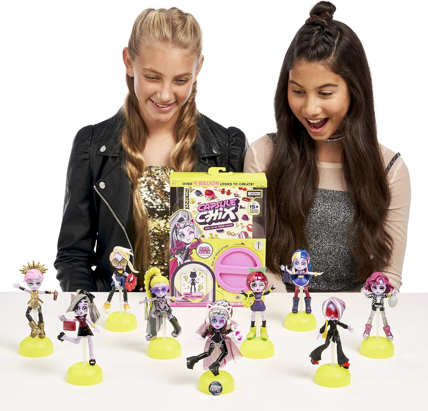 Capsule Chix Surprise Doll with Unboxing Experience for Girls from 5 Years (Famosa 70001539) Ram Rock, 700015399 - Image 3