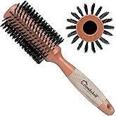 Bombshell Boar Bristle Brush - Sustainable Natural Birch Handle for Styling, Blow Out, and Curling (2.5 inch)