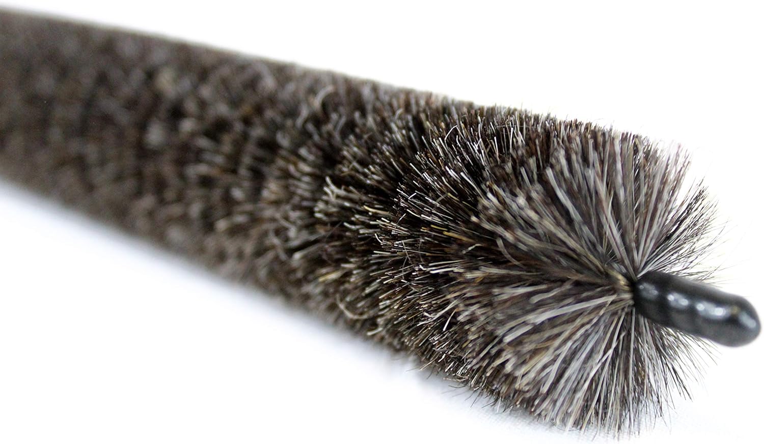 thumbnail image 2 of Vom Pullach Hof Radiator Brush - Goat Bristles, Plastic Coated Wire, 115cm Long For Cleaning Behind Radiators 2 of 14