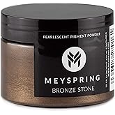 MEYSPRING Bronze Stone Epoxy Resin Color Pigment - 50g - Mica Powder for Epoxy