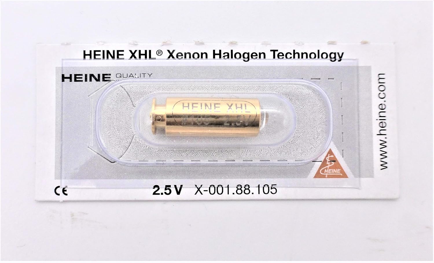 Heine 3 XHL Halogen Bulb X-1.88.15 (2.5 V) for Mini F.O. Otoscope - Image 5